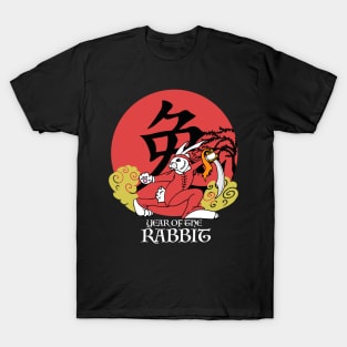 Year of The Rabbit, Kung Fu Bunny T-Shirt